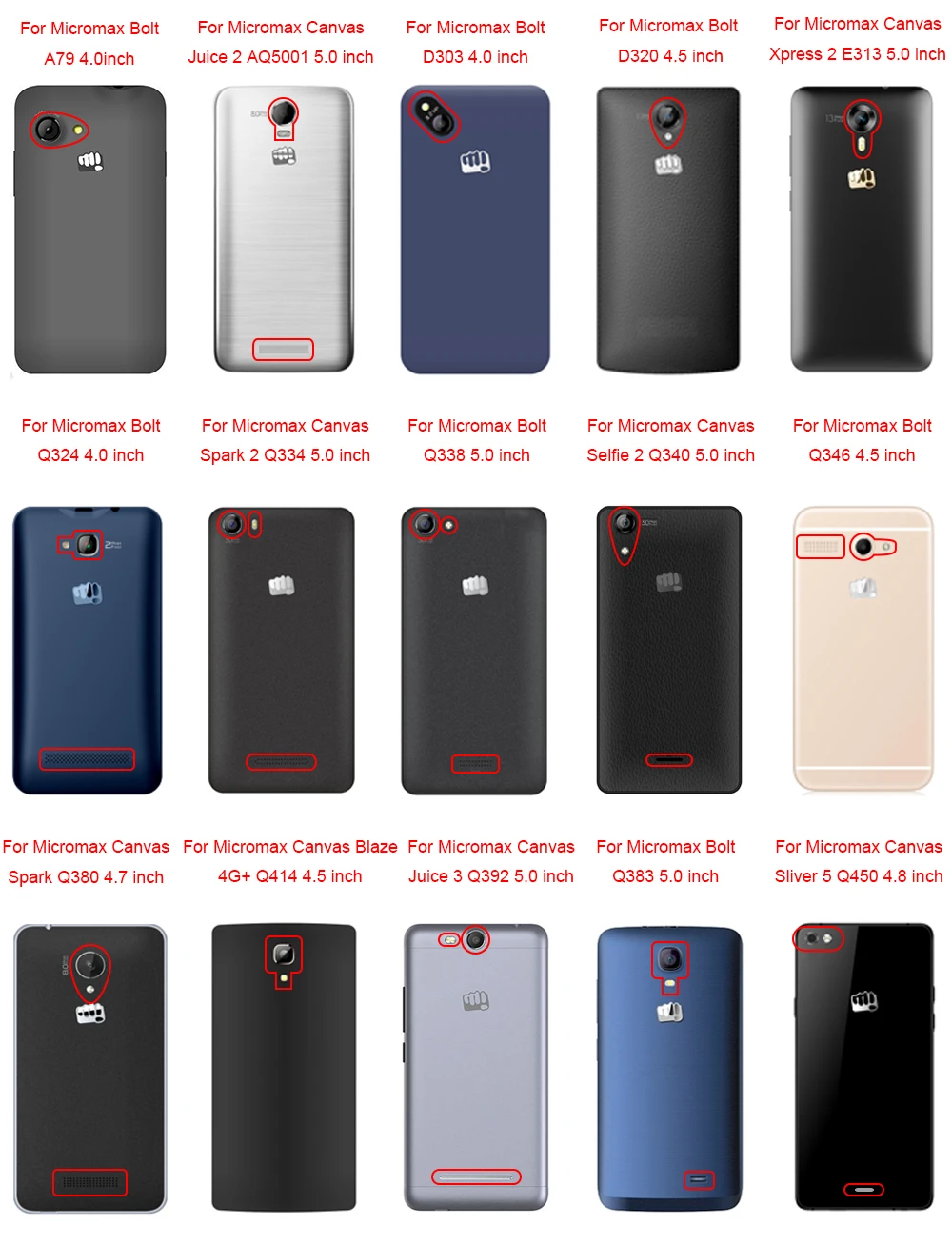 Для Micromax болт D303 Q324 Q346 Q383 Q414 Q392 Q4251 Q450 Q380 AQ5001 Мягкий ТПУ силиконовый чехол