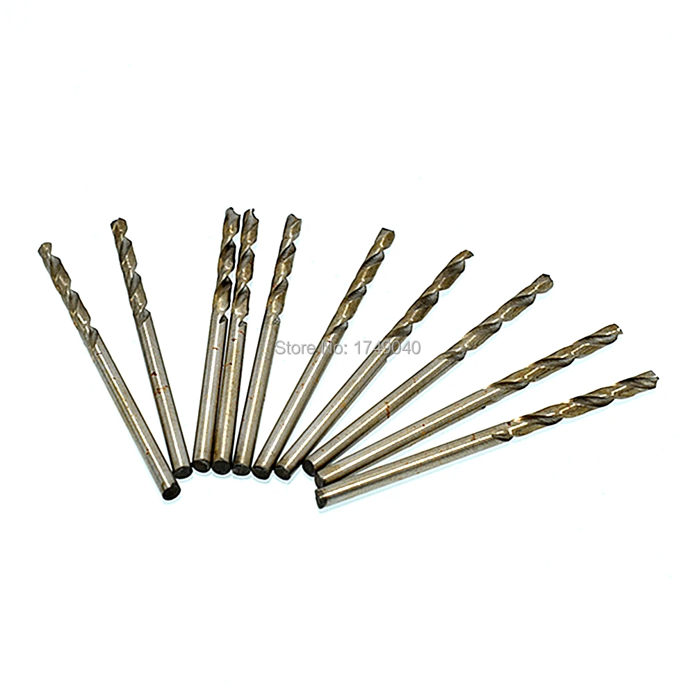 10 шт. 3 мм HSS микроразборка набор прямой хвостовик Электрический инструмент твист