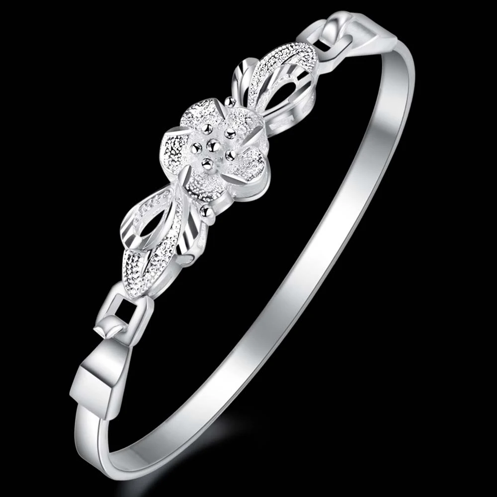 2018 Fashion Jewelry Womens Accessories Vintage White Mental Jewellry Designer Bracelets For Women Luxury Silver 925 | Украшения и