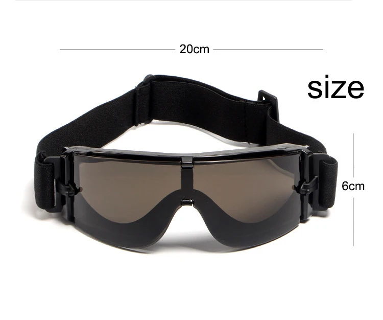 Военные армейские очки для стрельбы охоты боевые защитные тактические