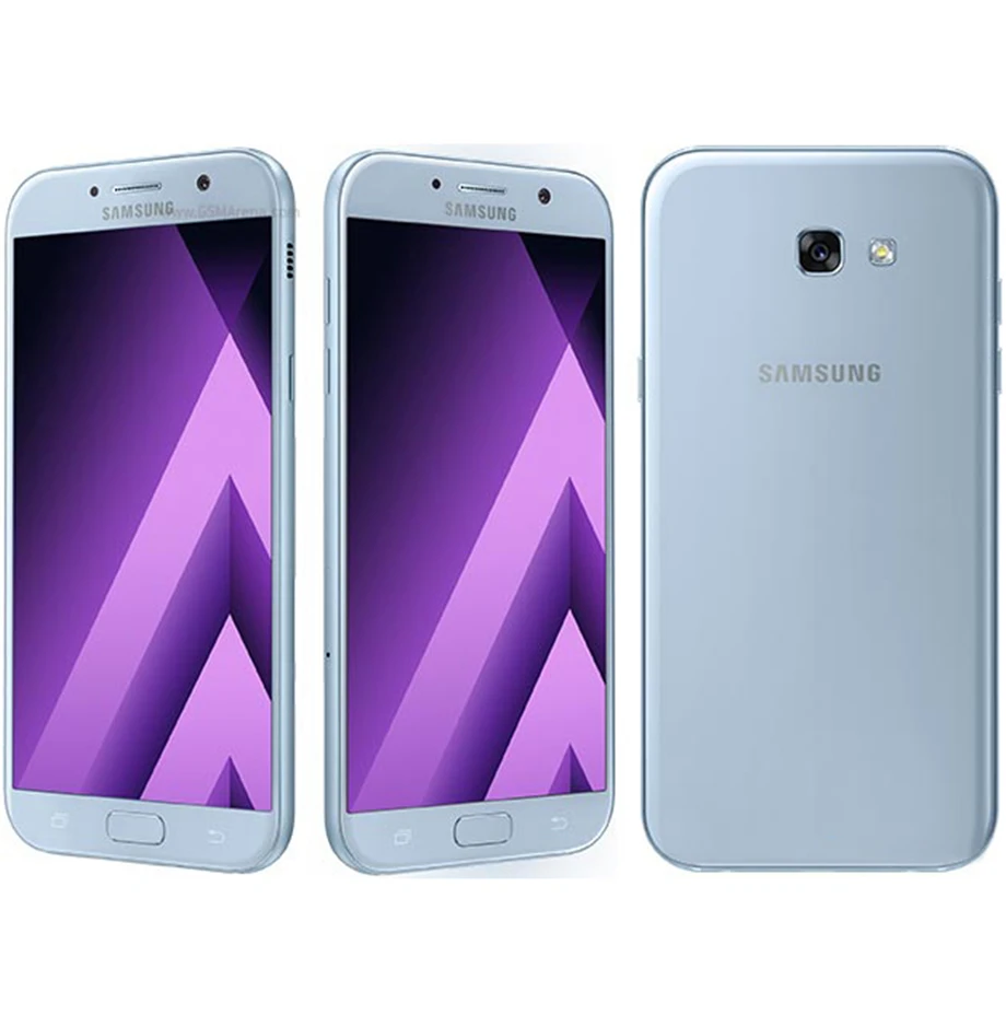 Оригинальный мобильный телефон Samsung Galaxy A7 Duos (2017) A720FD Exynos восемь ядер две SIM карты 3