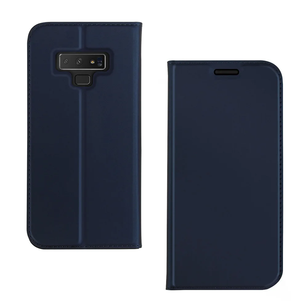 Чехол книжка из искусственной кожи серии DZGOGO ISKIN для Samsung Note 8 9 Galaxy TPU чехол