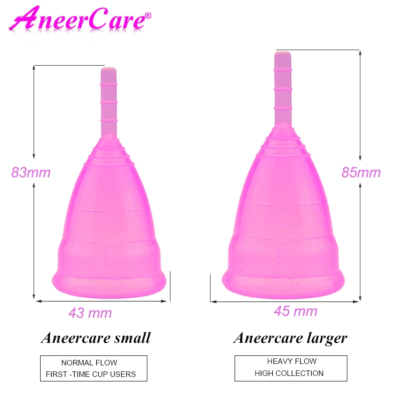 Чаша Aneer силиконовая чаша для менструального периода женщин|cup period|silicone menstrual