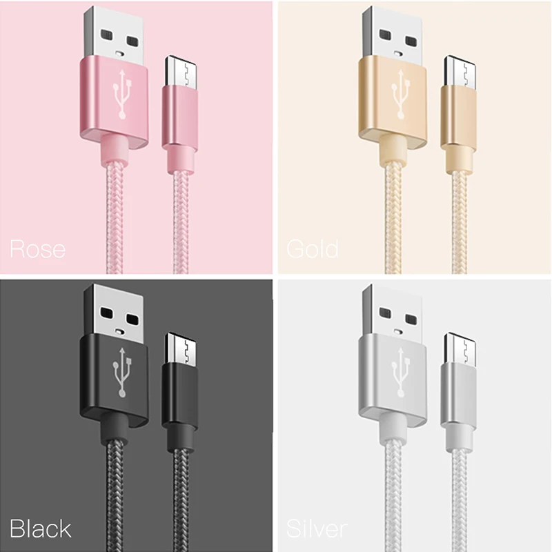 ! ACCEZZ Micro USB кабель Быстрая зарядка и синхронизация данных кабели для samsung S7 S6 Xiaomi