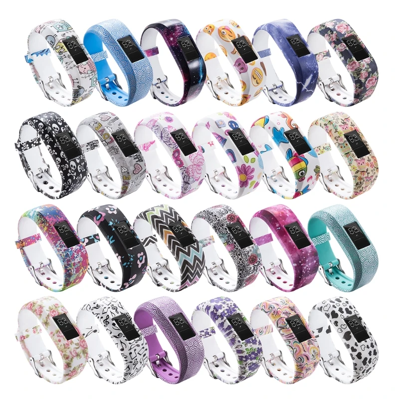 

Soft Silicone adjustable Watch Band Strap For Garmin VivoFit JR/JR2 Junior Activity Tracker