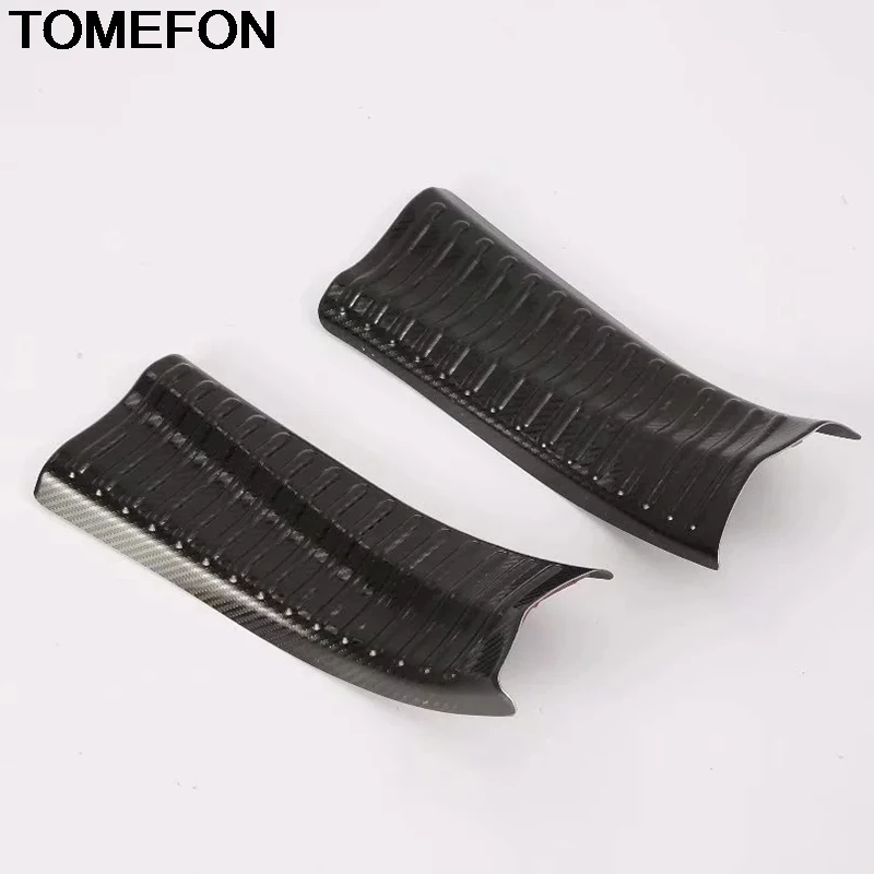 TOMEFON для Toyota C HR ЧР 2016 2017 2018 накладка накладки на пороги дверей пластина педаль