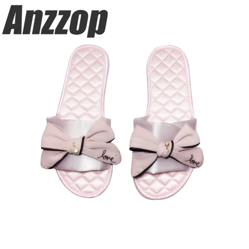 ANZZOP/2019 г. Корейский вариант INS wind/милые Нескользящие мягкие тапочки на плоской