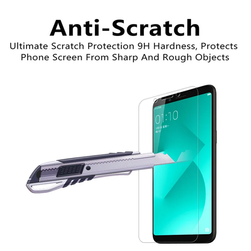 2.5D Закаленное стекло пленка для OPPO A83 защита экрана 9H Защитное телефона wangcangli A3s A3
