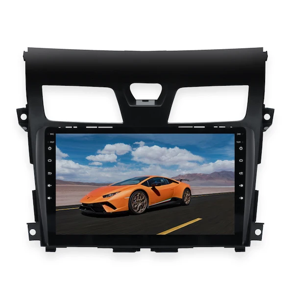 Черный 10," 2 din автомобильное радио gps Android для Nissan Altima Teana Авто-радио 2013- Поддержка рулевого колеса управления BOSE DAB USB BT - Цвет: Черный