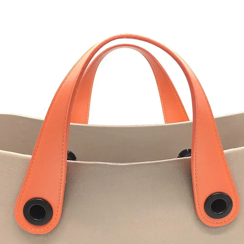 DIY ручки для obag Китай 1 пара Новые искусственная кожа или женская сумка с цепочкой ручки для сумок - Цвет: 45 cm