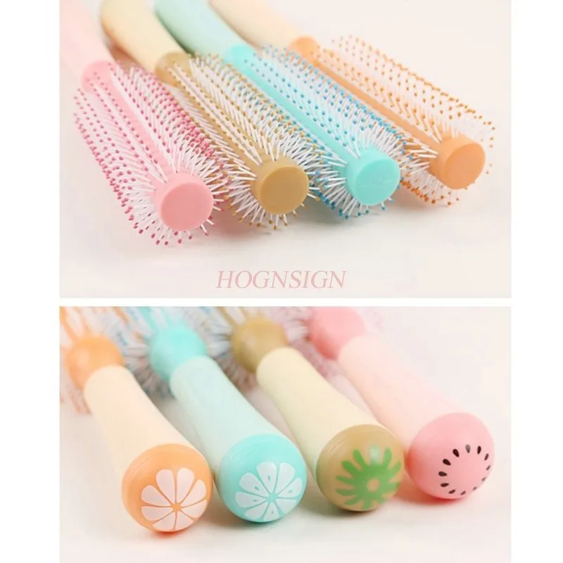 Круглая расческа для волос специальная щетка завивки пряжка в форме