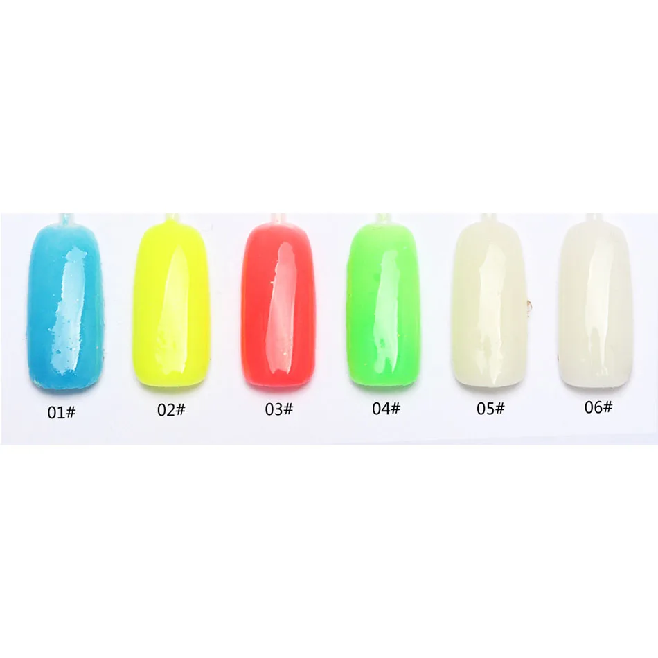 1 бутылка новый акриловый порошок светящийся 2 г для ногтей профессиональный