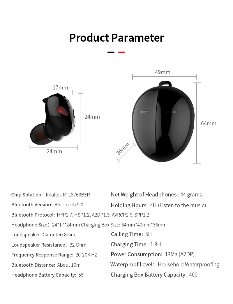 Новинка, беспроводная гарнитура Bluetooth 5,0, TWS, шумоподавление HIFI, инопланетная IPX4, водонепроницаемые спортивные наушники с сенсорным управлением