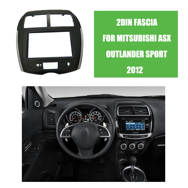 Автомобильный Стайлинг 2Din автомобильный радиоприемник для 2012 Mitsubishi ASX Outlander