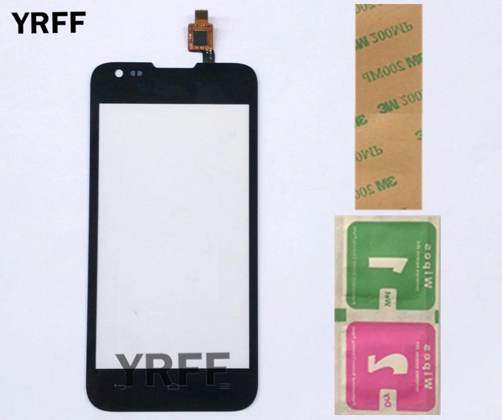 Black 4,5 ''Сенсорный экран для huawei Ascend Y550 Y550-L01 Y550-L02 Y550-L03 Сенсорный экран Панель Сенсор окрашенные запасные части для Стекло сенсорный Экран - Цвет: Black