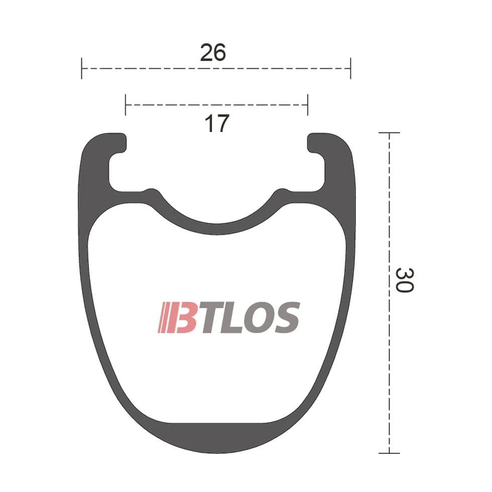 Сверхлегкие Углеродные велосипедные колеса 30 мм глубина специальный тормозной V