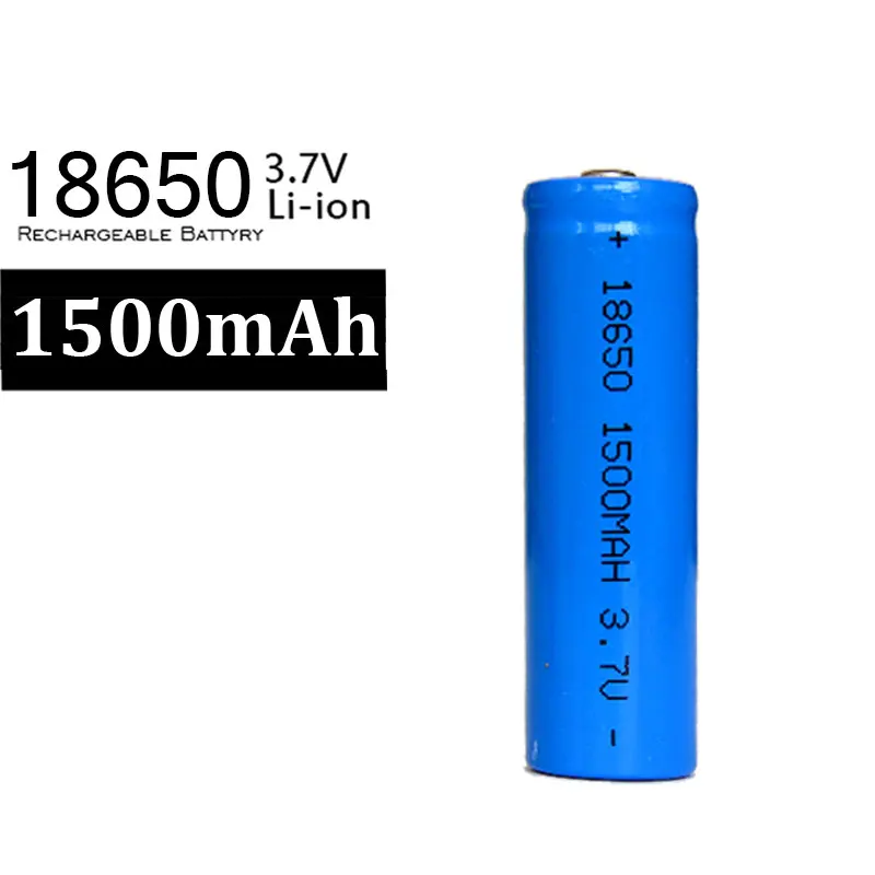 2017 новинка 10X18650 батарея синий 1500mah 3 7 v литий ионный аккумулятор 18650