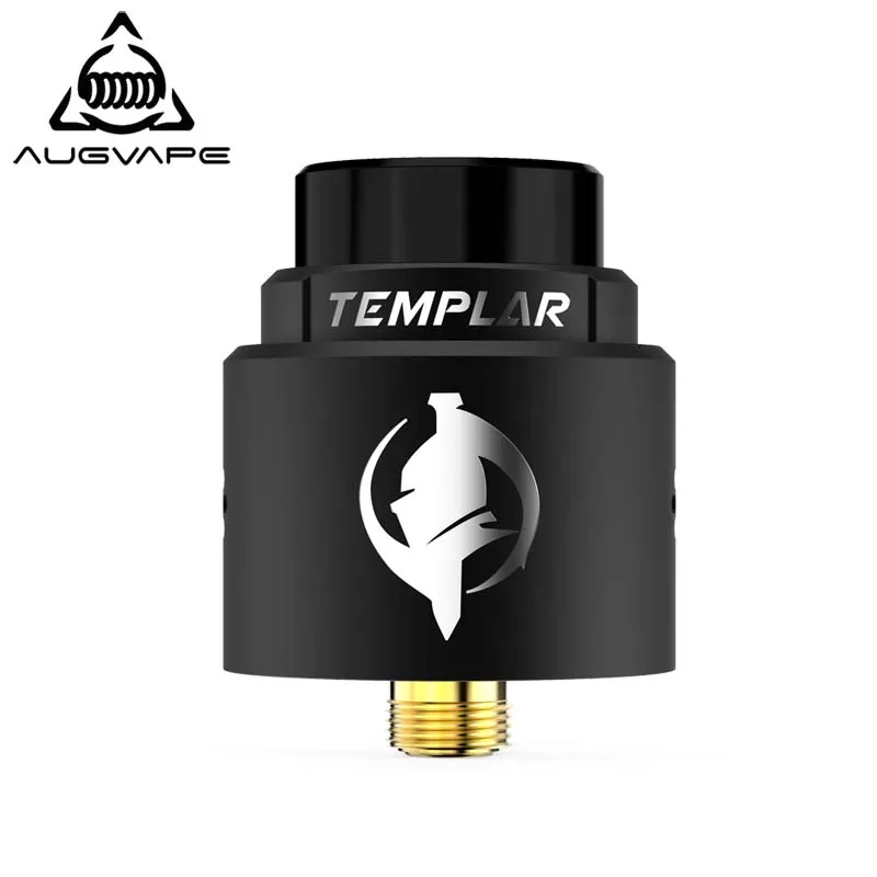 Augvape темплар rda распылитель 24 мм Диаметр 810 PEI капельный наконечник лучший вкус