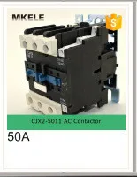 CJX2-5011 3 P+ NO+ NC 50A Номинальная 380 v Катушка 36 V 110 V 220 V Напряжение трехфазный контактор телемеханический контактор с CE одобренный