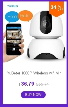 YuBeter, 960 p, 1080 P, 360, wifi камера, лампа, панорамная лампа, IP CCTV, видеонаблюдение, рыбий глаз, HD, ночное видение, двухстороннее аудио