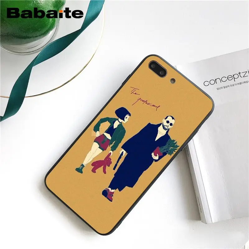 A8 Babaite Леон Матильда Натали Портман фильм постер чехол для телефона для iphone 11 Pro 11Pro Max 8 7 6 6S Plus X XS MAX 5 5S SE XR - Цвет: A8