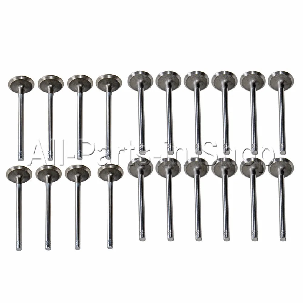 AP01 Турбо-клапаны двигателя Kit(12-Впускной+ 8-выхлопная труба) для AUDI A4 TT VOLKSWAGEN VW Beetle Golf Jetta Passat 1,8 т 1.8L L4 20V