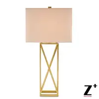 American New Classical Style Currey and Company 6175 Clemente 34 Inch Table Lamp Linen Shade Iron Made Free Shipping