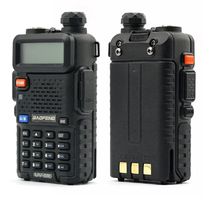 2 шт. BaoFeng UV-5R рация VHF/UHF 136-174 МГц и 400-520 Двухдиапазонная двухсторонняя Baofeng uv 5r
