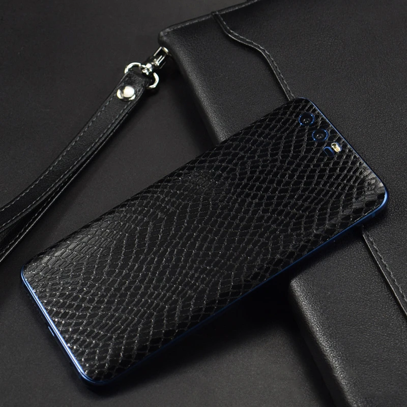 Задняя пленка из змеиной кожи крокодила для huawei Honor 9 декоративная Защитная