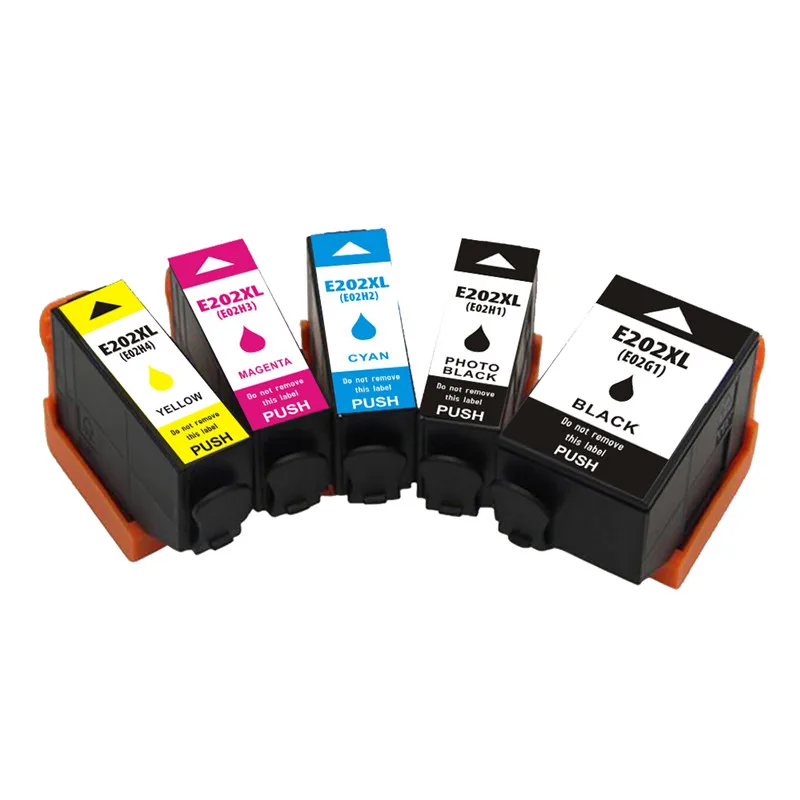 5 шт. 202 XL совместимый чернильный картридж для принтера Epson 202XL Expression premium XP6000 XP6005 XP