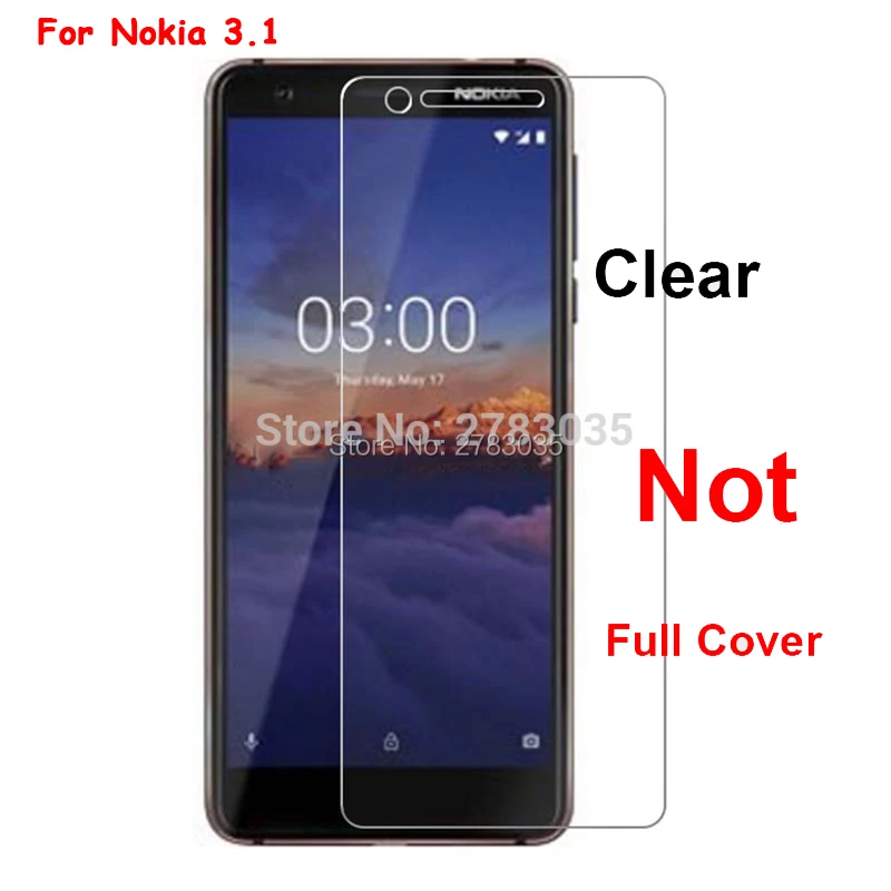 Для Nokia 2 1 3 5 (2018) TA-1080 TA-1061 9H твердость 2.5D полное покрытие Закаленное стекло пленка