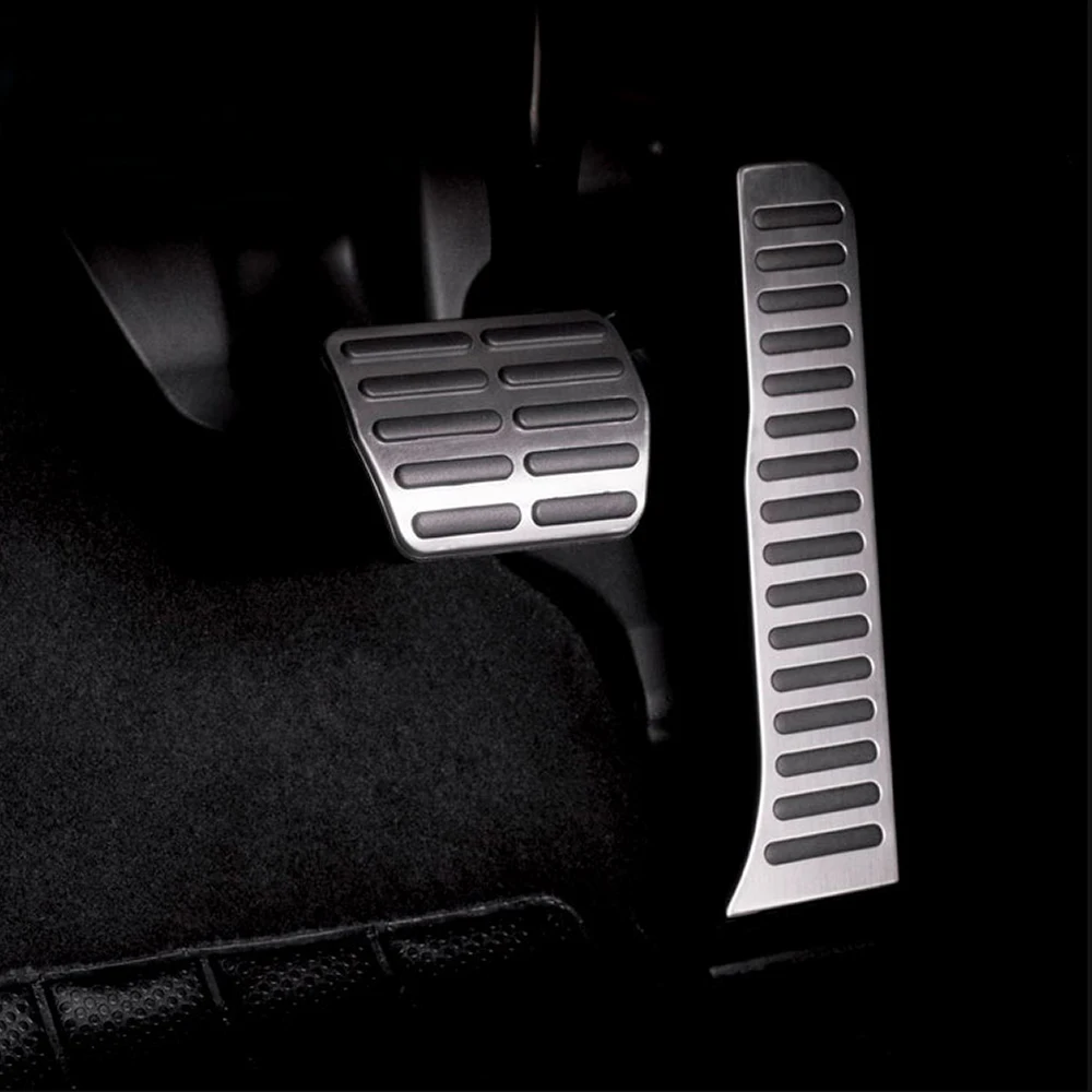 AT/MT противоскользящие педали из нержавеющей стали автомобильные для Volkswagen VW Golf 5 6