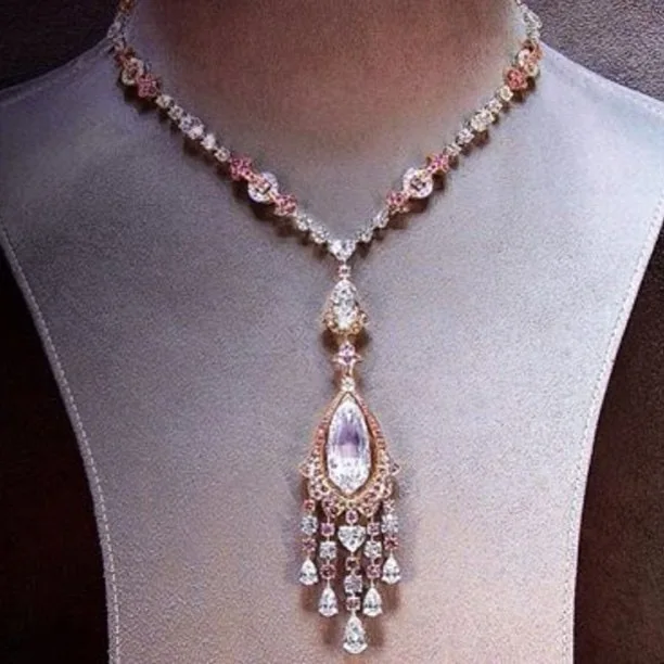 Бриллиантовый роскошны кожаный чехол кубического циркония чистым цирконием