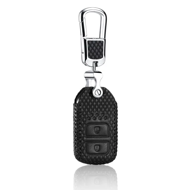 Кожаный чехол для ключей Honda jade 2013 1.8L GIENIA 2017 1 5 cvt crosstour 2014 fit 2018 1.5L xr-v holder case Key |