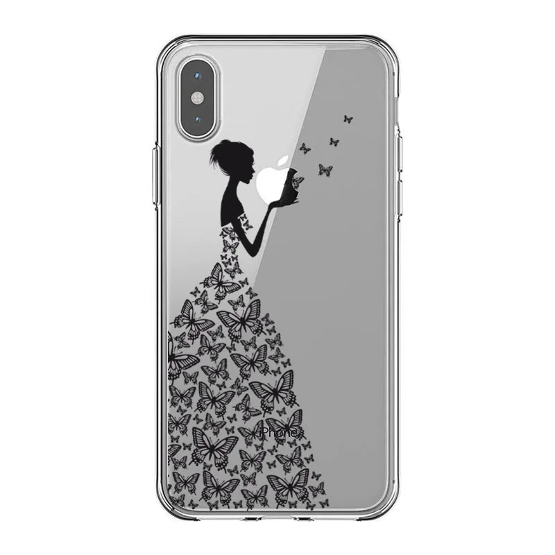 2019 новый милый модный дизайнерский ультра тонкий чехол s для iPhone 6 6s 5 5S SE 7 7Plus Plus X XR