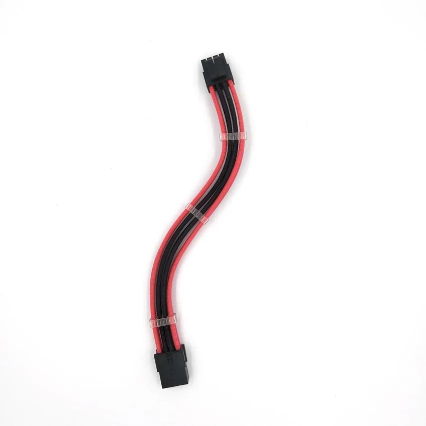 WinKool ATX EPS CPU 8PIN 18AWG штекер гнездо удлинитель питания Встроенный кабель расчески|cpu