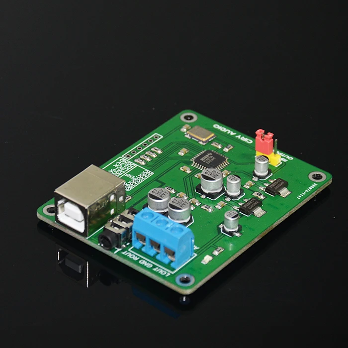 USB2.0 звуковая карта USB для I2S ЦАП PCM2706 декодер усилитель Для Наушников поддержка SPDIF