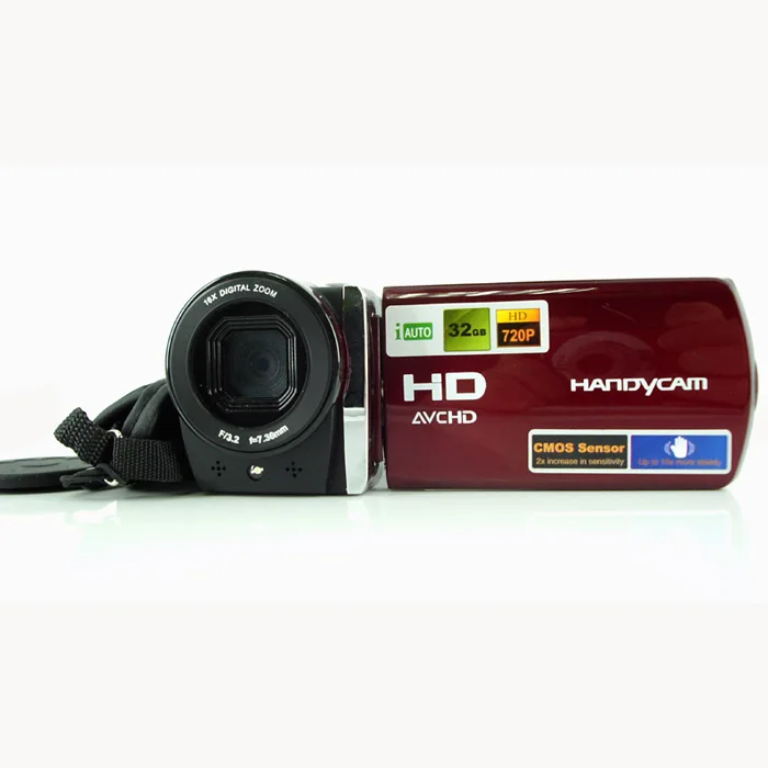 

High Definition 1280*720P Video resolution HDV-666 digital video camera with PC-Camera