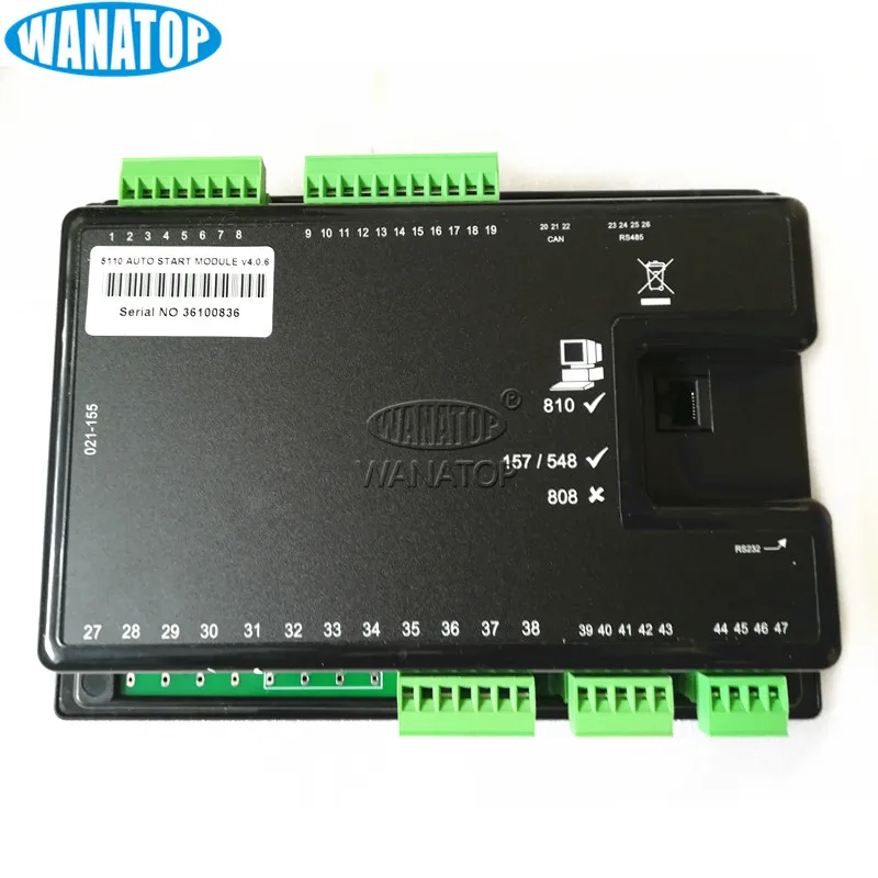Новый Генератор контроллер DSE5110 контрольная панель модуля для глубокого моря