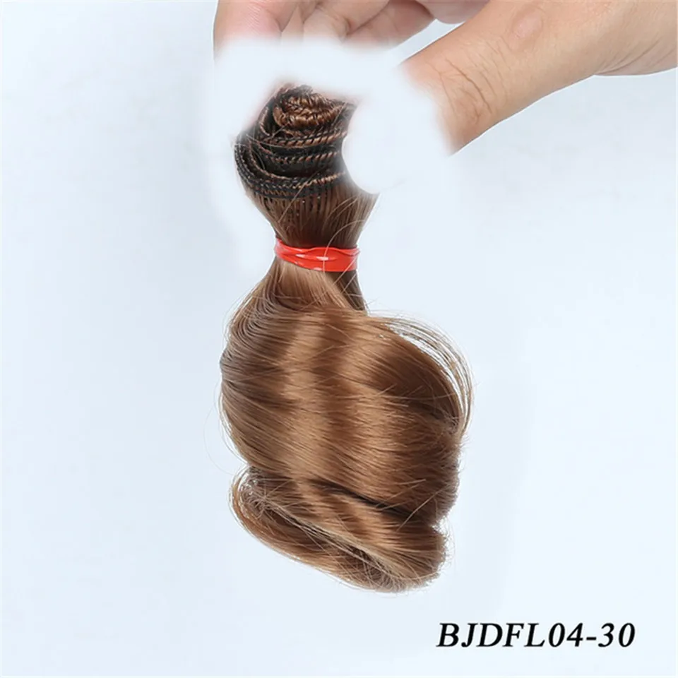 Cateleya DIY Вьющиеся Инструменты для завивки волос Bjd Кукла SD с 15*100 см и 30*100 парик