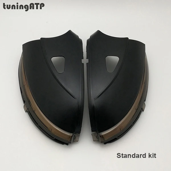 Standard Kit TuningATP Копченый светодиодный крыло индикатор для зеркала динамический последовательный сигнал поворота лампы для Volkswagen Passat B7 CC Scirocco 1K8 Eos - Испускаемый цвет: Standard Kit