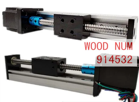 High precision ball screw linear guide to travel 300 mm 1204 + 42 Nema 17 motion Moulde stepper motor numerical co | Обустройство