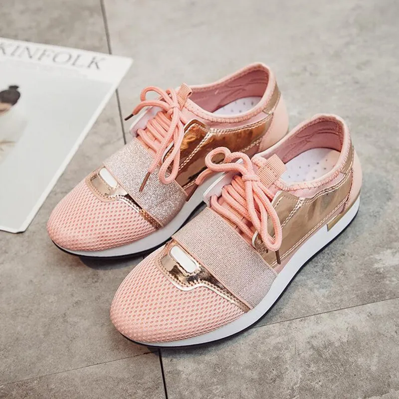 Новинка 2019 Стильные повседневные женские туфли из парусины в стиле ретро