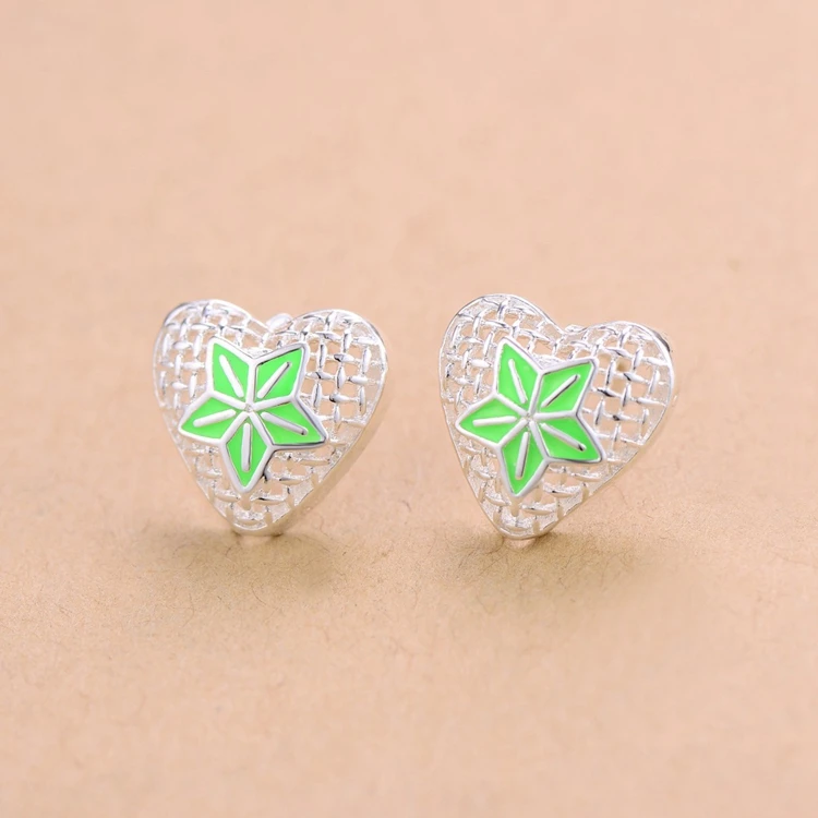 Бесплатная доставка высококачественные посеребренные серьги модные ювелирные