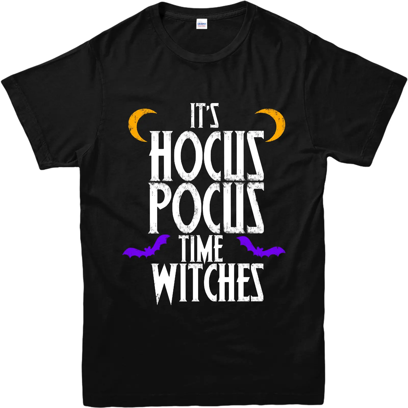 Футболка на Хеллоуин футболка с принтом hous Pocus Time Вдохновлённый дизайнерский