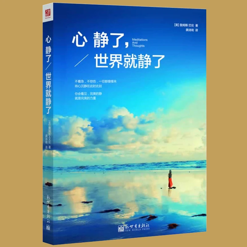 1 шт. Сердце тихо. Мир тихий Молодежный успех вдохновляющие книги философия жизни