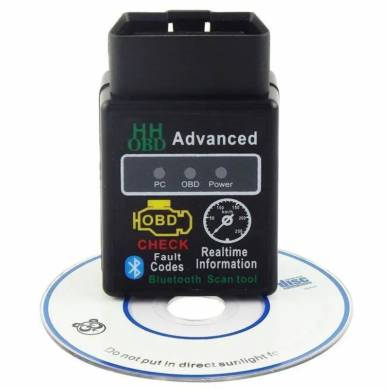 Лучшая цена ELM327 HH OBD Bluetooth V2.1 OBD2 авто ELM 327 Android/Symbian/Finestre Per OBDII protocollo CAN BUS | Автомобили