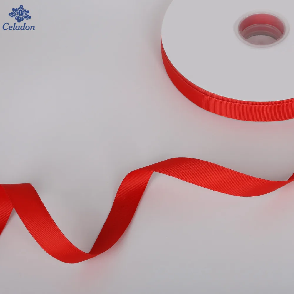 Лидер продаж 5 ярдов ленты красного цвета для свадебных торжеств вечерние