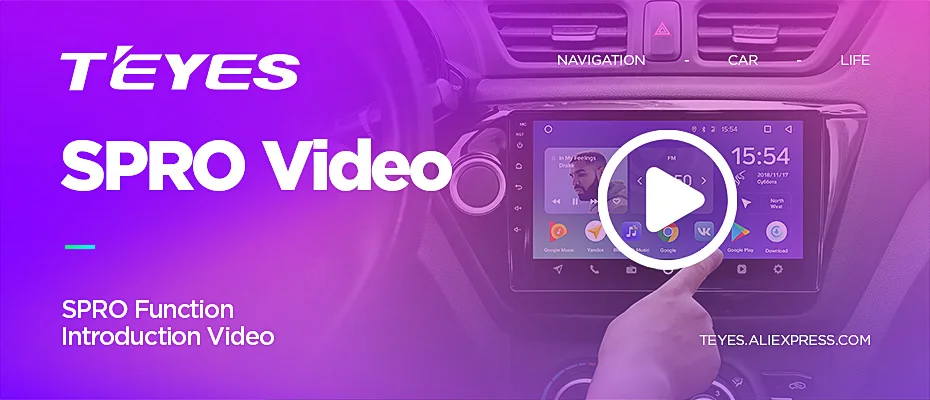 TEYES SPRO Штатное Головное устройство For Hyundai Creta- GPS Android 8.1 aвтомагнитола магнитола автомагнитолы Андроид для Хендай Крета GS аксессуары штатная магнитола автомобильная мультимедиа