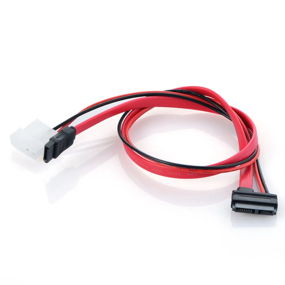7 + 6 Pin Slim SATA кабель для тонкого Ноутбука DVD CD RW адаптера питания ноутбука